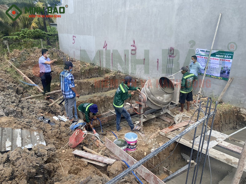 Chỉ đạo thi công xây nhà trọn gói Tiền Giang 