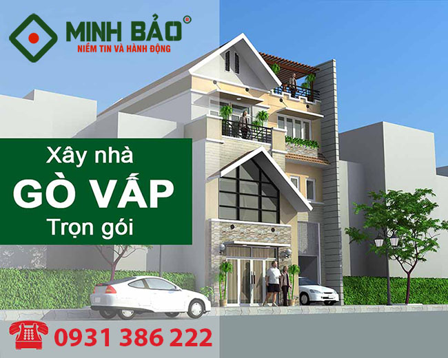 Xây nhà quận Gò Vấp trọn gói