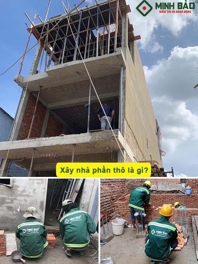 Xây nhà phần thô là gì?