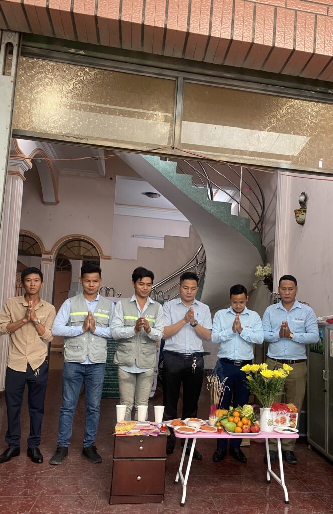 Cúng khởi công nhà cô Thu Tên Lửa Bình Tân