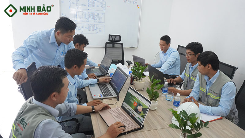Đội ngũ kỹ sư chuyên nghiệp của Xây Dựng Minh Bảo