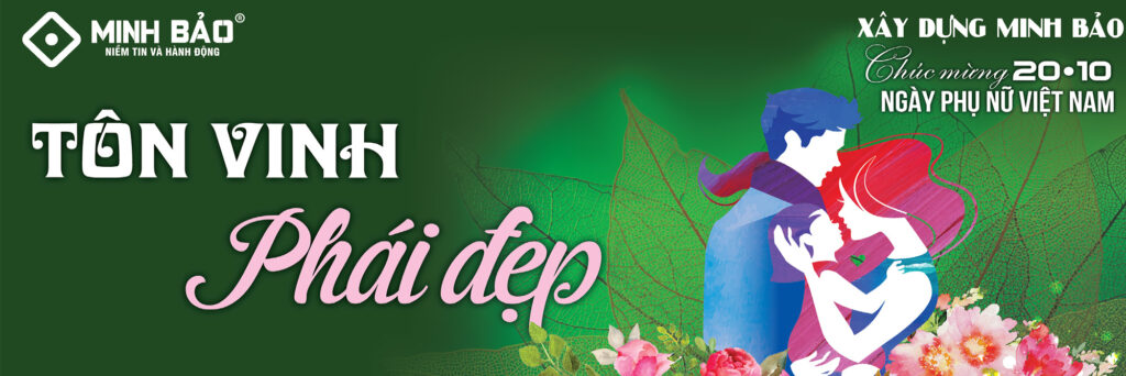 Chúc Mừng Lễ Phụ Nữ Việt Nam - Xây Dựng Minh Bảo