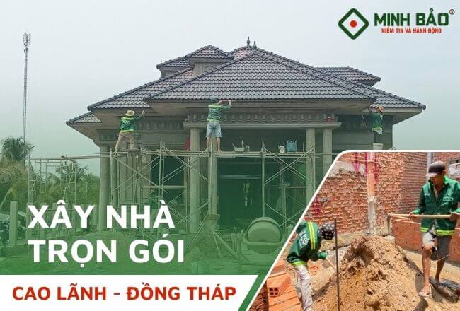Dịch vụ xây nhà trọn gói tại TP Cao Lãnh – Đồng Tháp