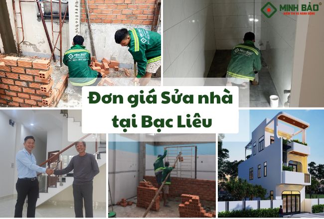 Báo Giá Sửa Chữa Nhà Bạc Liêu | Dịch Vụ Sửa Chữa Nhà Trọn Gói