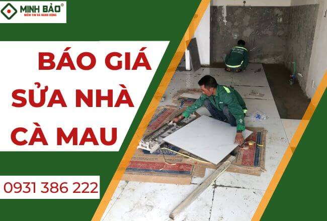 Dịch Vụ Sửa Chữa Nhà Cà Mau | Báo Giá Sửa Nhà Tại Cà Mau