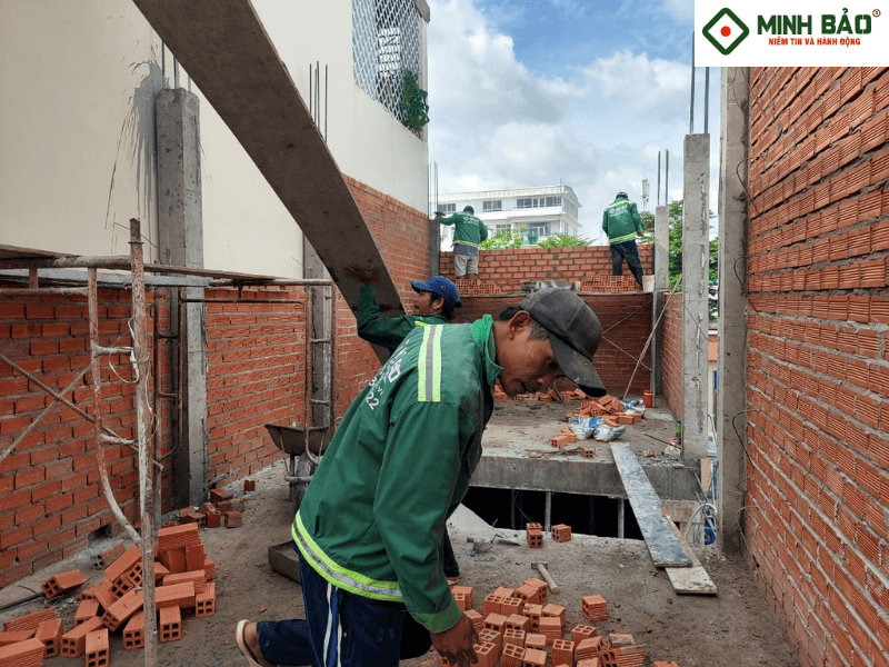 Minh Bảo thực hiện dự án xây nhà tại Trảng Bom