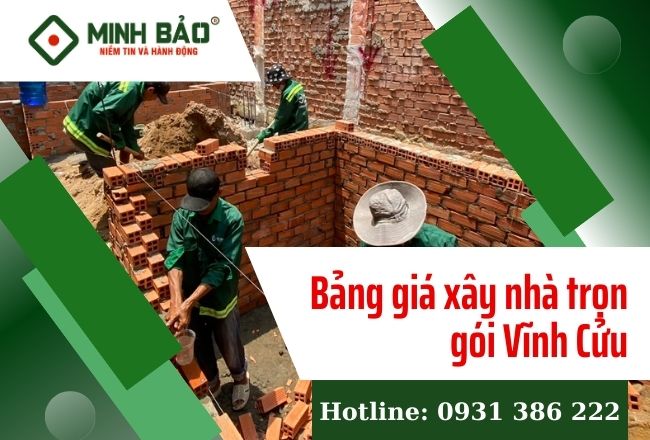Bảng Giá Xây Nhà Trọn Gói Huyện Vĩnh Cửu – Xu Hướng Xây Dựng Hiện Nay