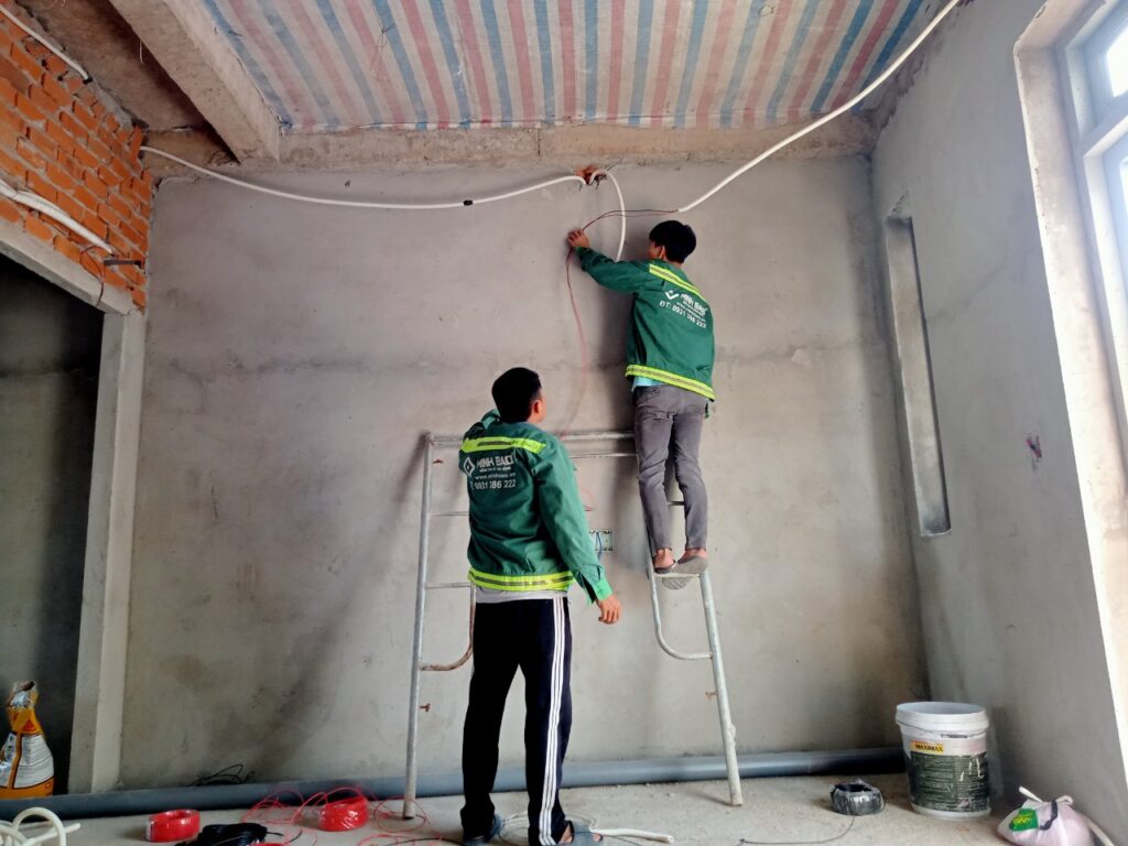 Hình ảnh đi điện toàn nhà