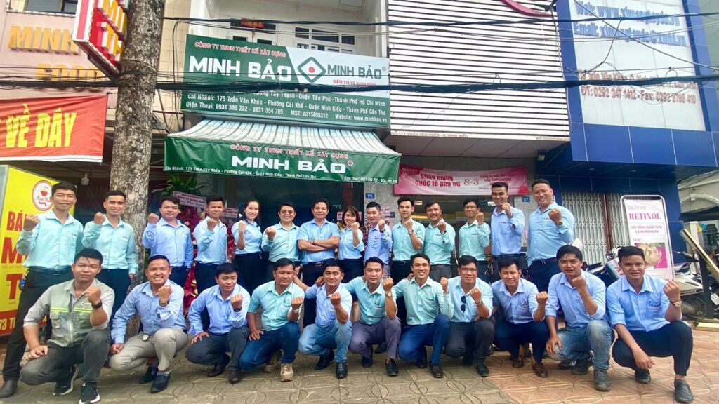 Xây dựng Minh Bảo tưng bừng khai trương tại chi nhánh Cần Thơ