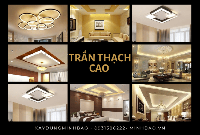 Trần Thạch Cao – Sự Tinh Hoa Của Kiến Trúc Nội Thất Hiện Đại
