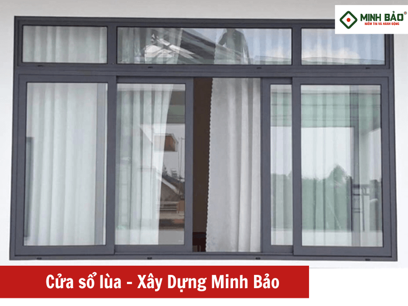 Cửa sổ lùa bằng nhôm xingfa Tiền Giang