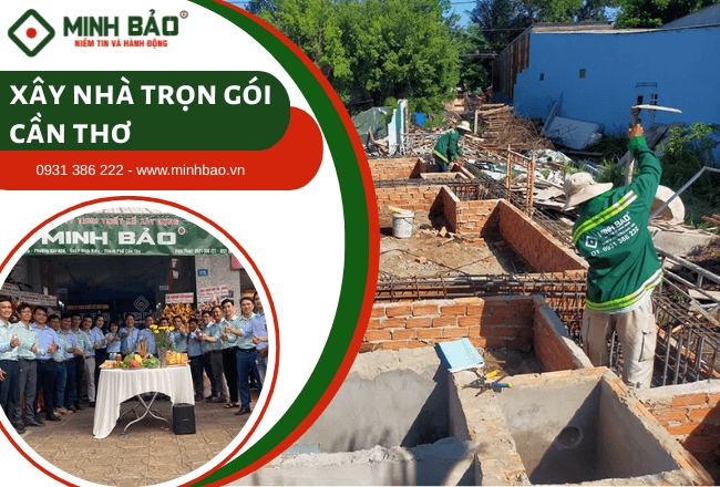 GIÁ XÂY NHÀ TRỌN GÓI CẦN THƠ CHI TIẾT, MINH BẠCH