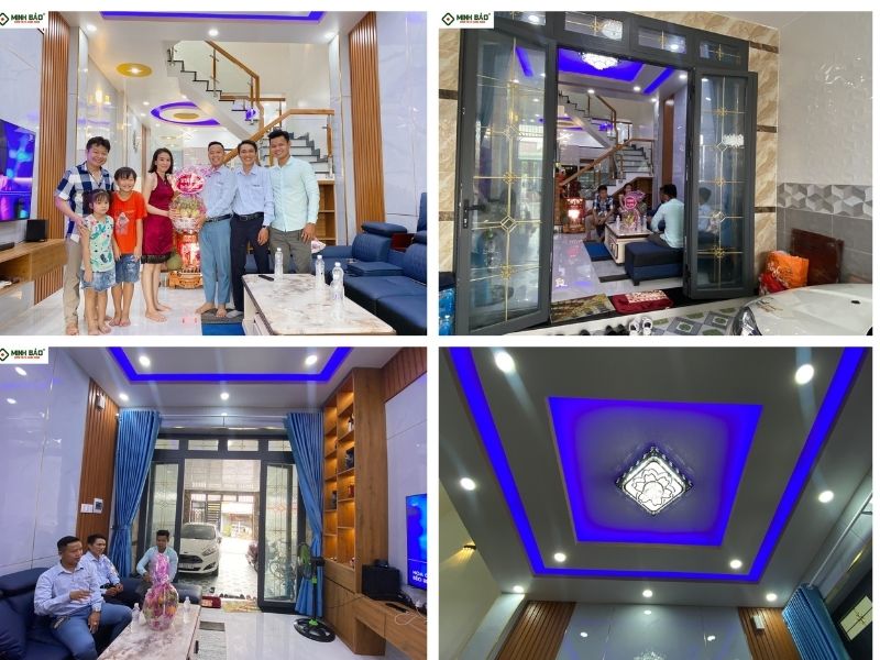 Hình ảnh phòng khách nhà chị Dương tại Củ Chi