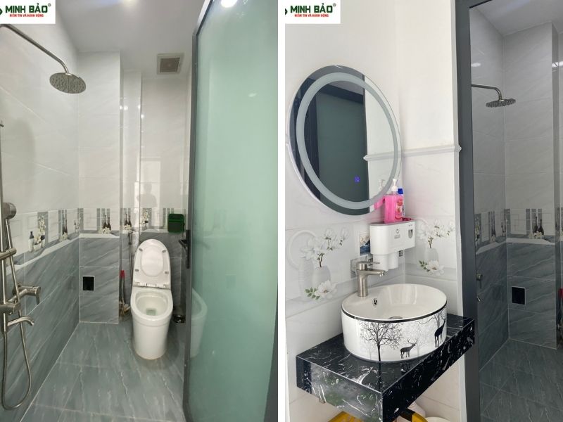 Phòng tắm được thiết kế tiện ích