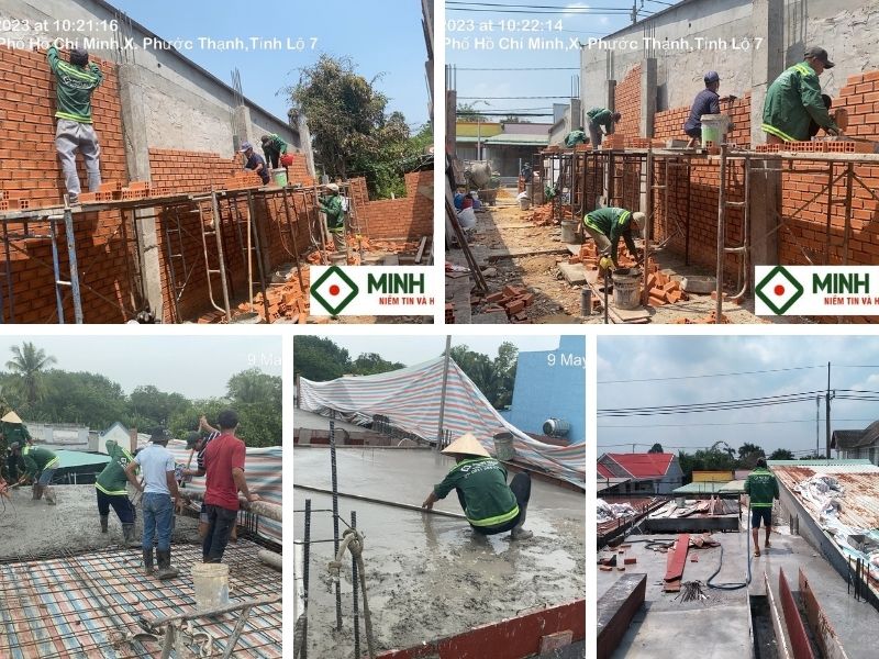 Xây dựng tầng trệt ngôi nhà