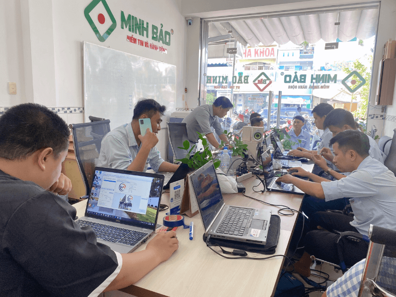Đội ngũ kỹ sư chuyên nghiệp tại Minh Bảo