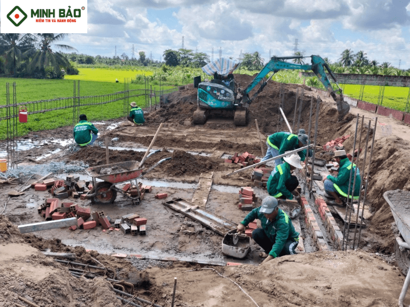 Minh Bảo thực hiện dự án xây nhà trọn gói