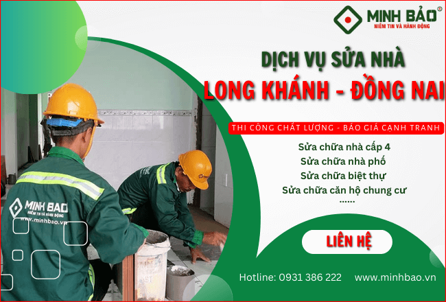 Sửa Nhà Long Khánh Đồng Nai Và Những Điều Cần Biết