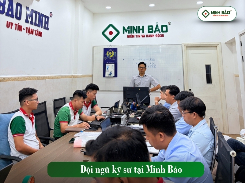 Đội ngũ kỹ sư tại Minh Bảo
