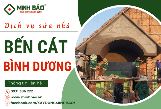 Báo Giá Sửa Chữa Nhà Bến Cát Bình Dương Chi Tiết Từng Hạng Mục