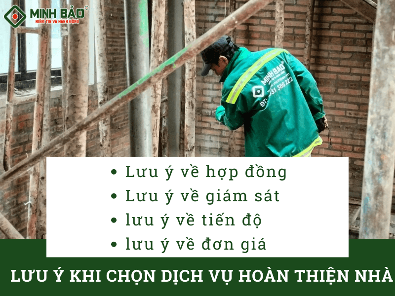 Lưu ý khi chọn dịch vụ xây nhà phần thô Vũng Tàu