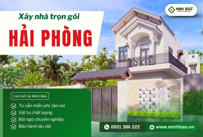 Dịch vụ xây nhà trọn gói Hải Phòng chất lượng