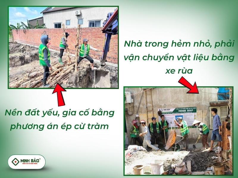 Điều kiện địa hình tác động tới thời gian xây nhà trọn gói Hải Dương