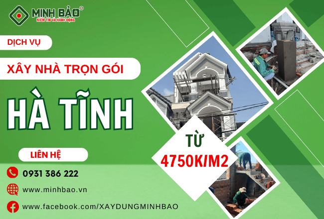 Báo Giá Dịch Vụ Xây Nhà Trọn Gói Hà Tĩnh
