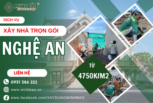 Giới Thiệu Dịch Vụ Xây Nhà Trọn Gói Nghệ An Chất Lượng