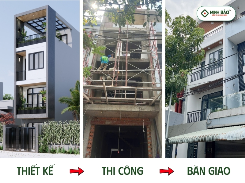 Xây nhà trọn gói thực hiện mọi hạng mục công việc để mang đến ngôi nhà chất lượng