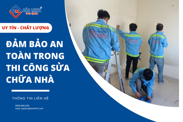 Đảm bảo an toàn lao động khi thi công