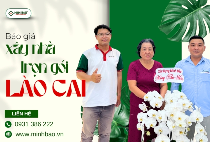 Dịch vụ xây nhà trọn gói Lào Cai chất lượng 