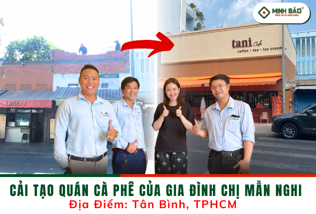 Cải Tạo Quán Cà Phê Tại Tân Bình | Mô Hình Kinh Doanh Kết Hợp Nhà Ở