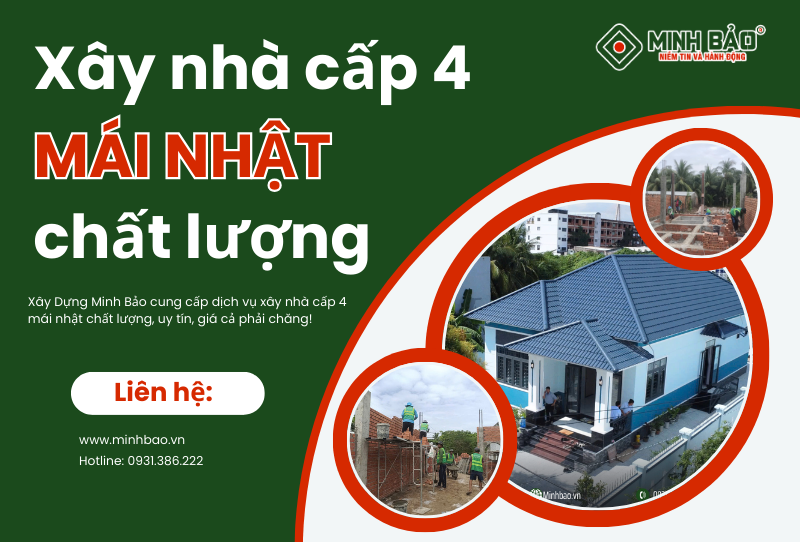 Nhà cấp 4 mái nhật