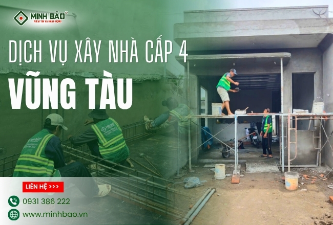 Dịch Vụ Xây Nhà Cấp 4 Vũng Tàu Chất Lượng