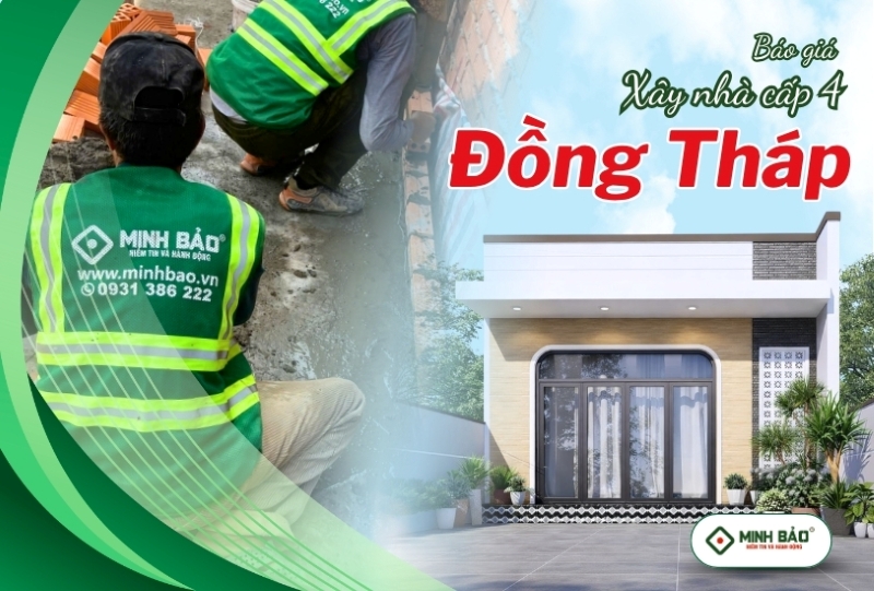 tìm hiểu chi phí xây nhà cấp 4 Đồng Tháp hiện nay