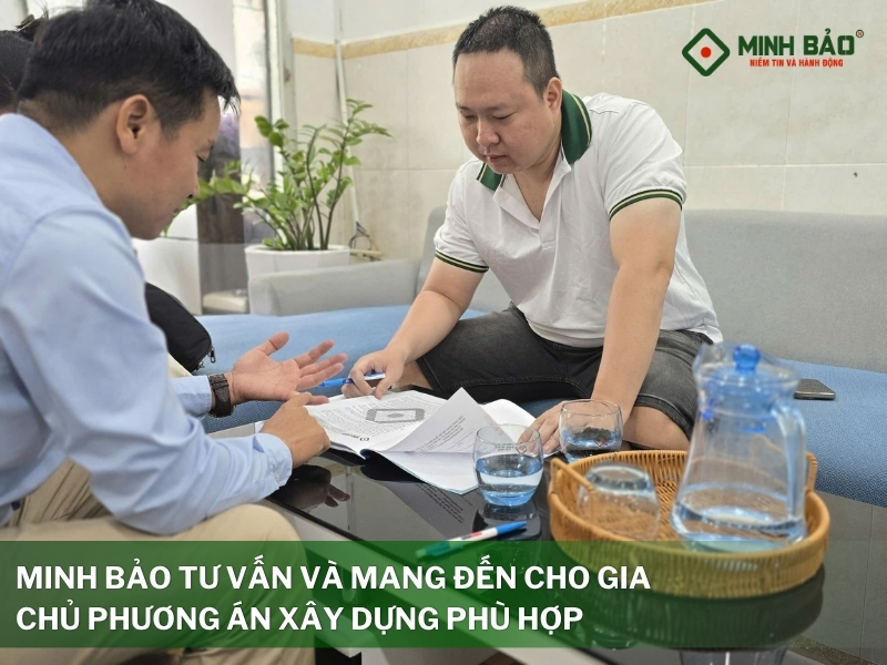 Minh Bảo mang đến cho khách hàng những giải pháp xây dựng tốt nhất