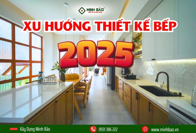Cập nhật xu hướng thiết kế bếp năm 2025