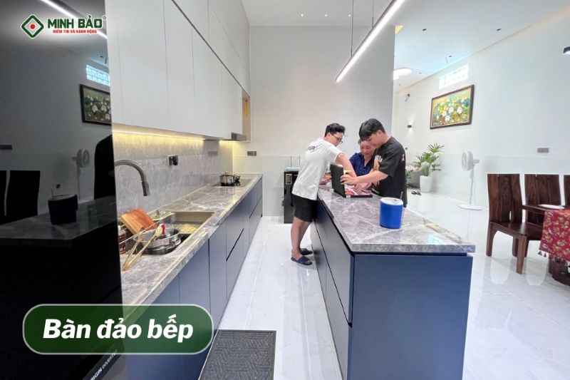 Thiết kế đảo bếp