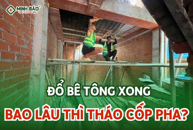 Thời Gian Tháo Cốp Pha Sau Khi Đổ Bê Tông Là Bao Lâu?