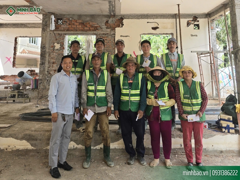Thưởng lễ 2/9 cho anh em công nhân