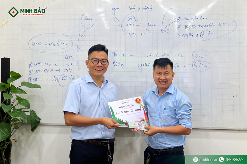 Chúc mừng anh Lê Văn Giang