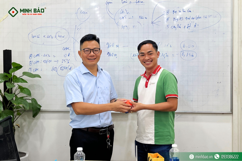 Chúc mừng anh Thanh Phong - Đạt doanh thu cao nhất tháng 4