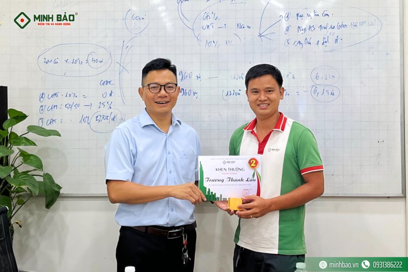 Chúc mừng anh Trương Thành Lầu