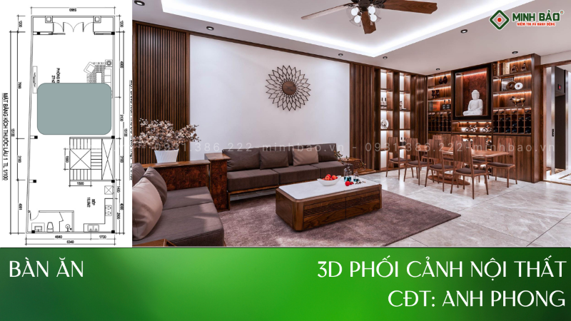 Không gian sang trọng của thiết kế nhà 4 tầng Biên Hòa