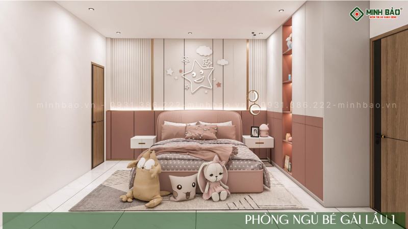 Phòng ngủ bé gái