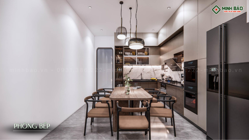 Thiết kế bếp hiện đại