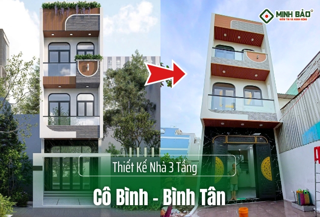 Thiết Kế Nhà 3 Tầng Bình Tân – Giải Pháp Cho Không Gian Sống Hiện Đại