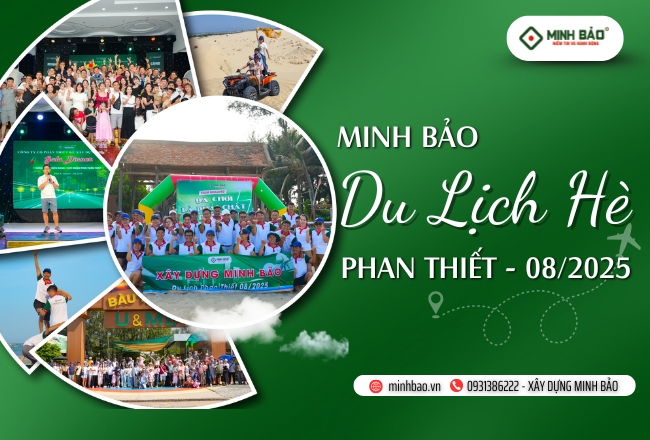 Xây Dựng Minh Bảo Du Lịch Hè 2025 | Hành Trình Biển Xanh – Sức Mạnh Tinh Thần Thép