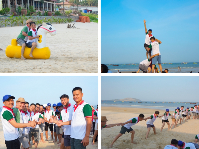 Team building với tinh thần đã chơi và phải chất